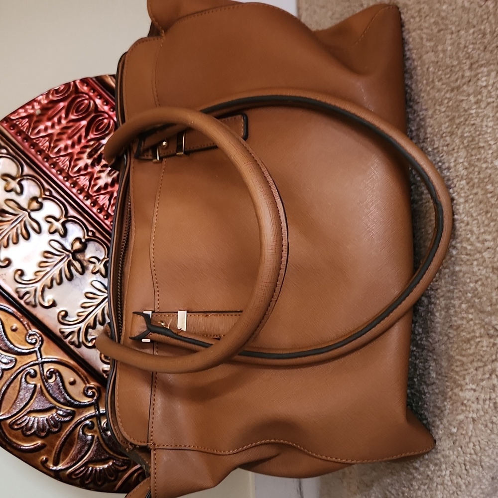 Tan Handbag
